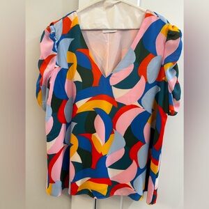 Adrienne Pink Blouse